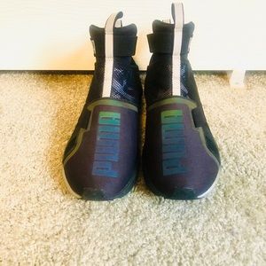 Puma Fierce Strap Swan Slip On Womens Trainers